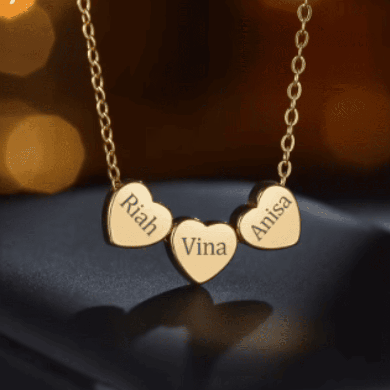 Heartfelt Connections Name Necklace