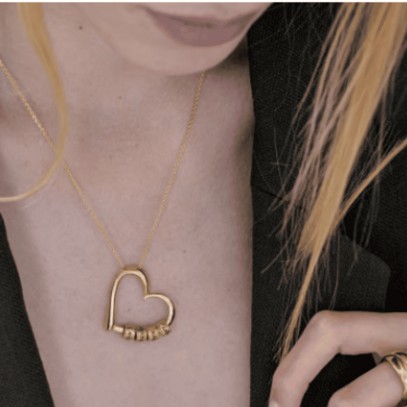 Heart Bead Necklace