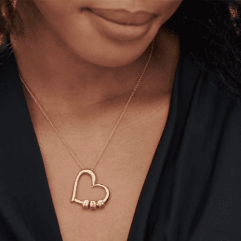 Heart Bead Necklace