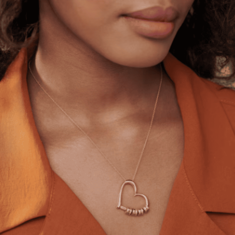 Heart Bead Necklace