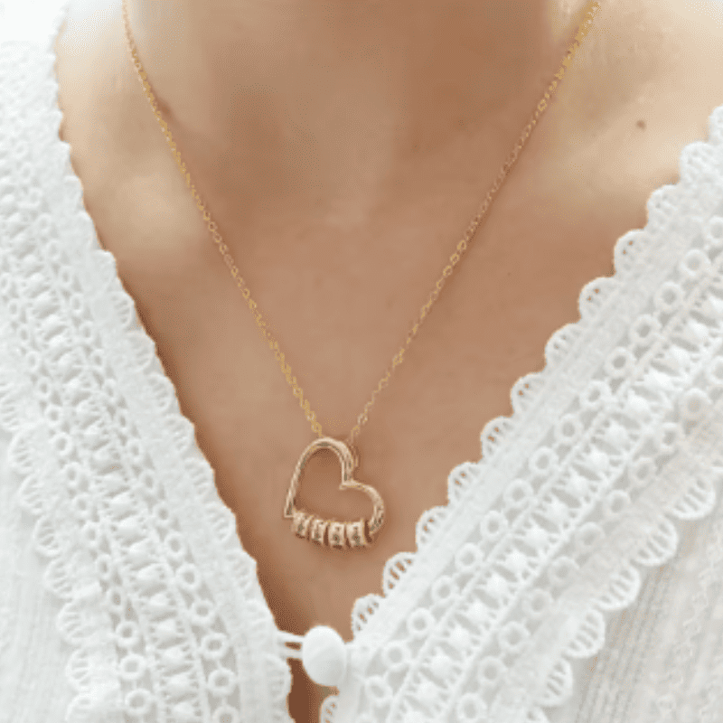 Heart Bead Necklace