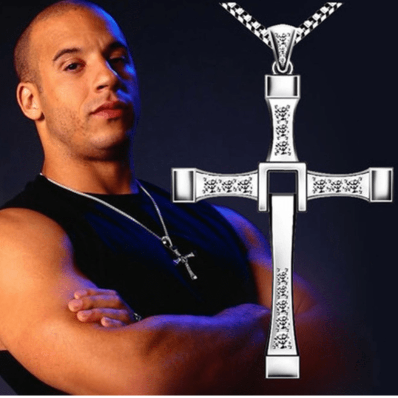 Iconic Fast & Furious Cross Necklace  Oscar Willow & Co