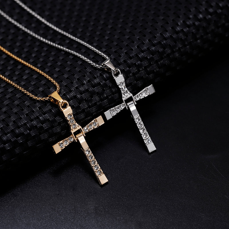 Iconic Fast & Furious Cross Necklace  Oscar Willow & Co