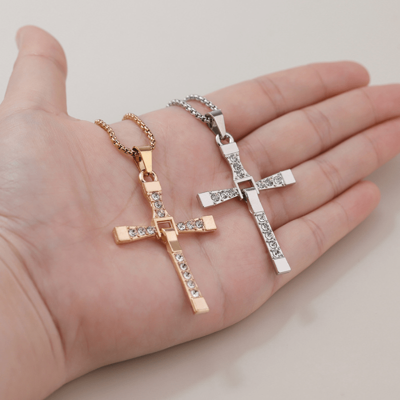 Iconic Fast & Furious Cross Necklace  Oscar Willow & Co