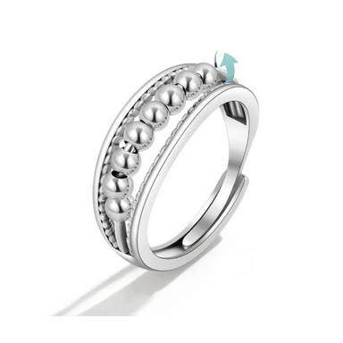 Beaded Anxiety Fidget Ring  Oscar Willow & Co