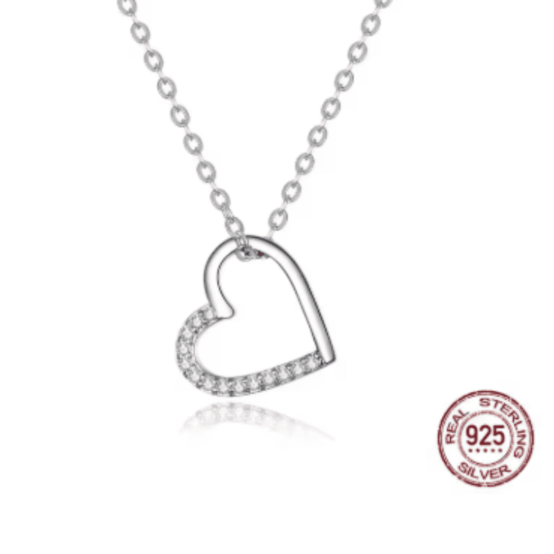 Sparkling Heart Necklace