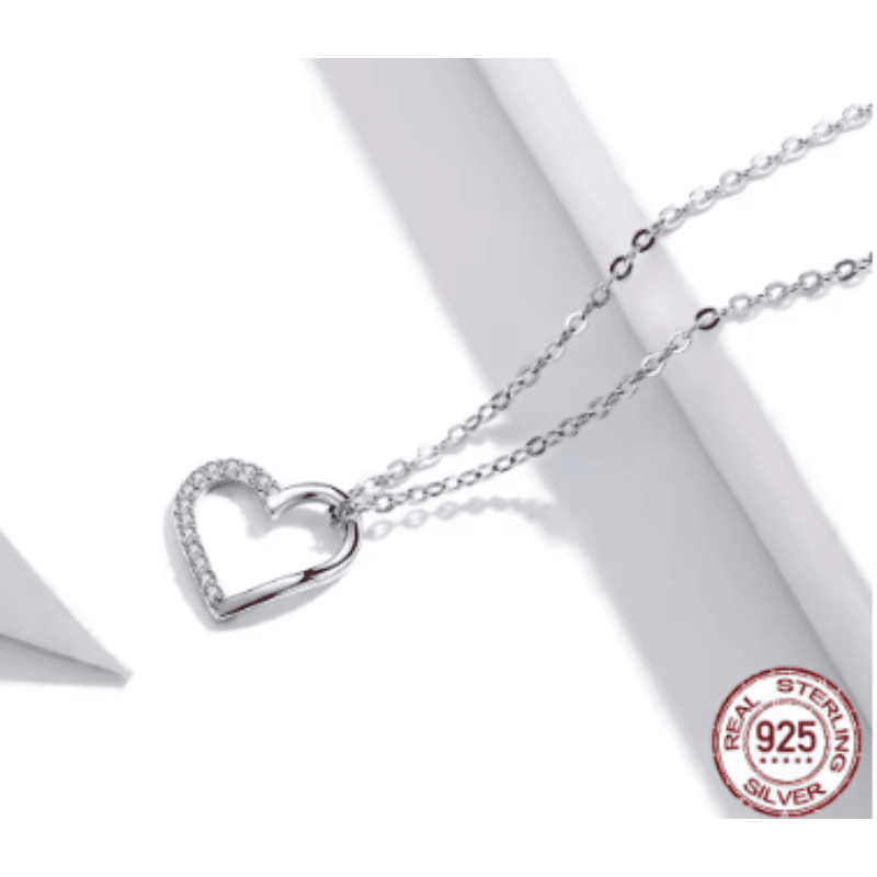 Sparkling Heart Necklace