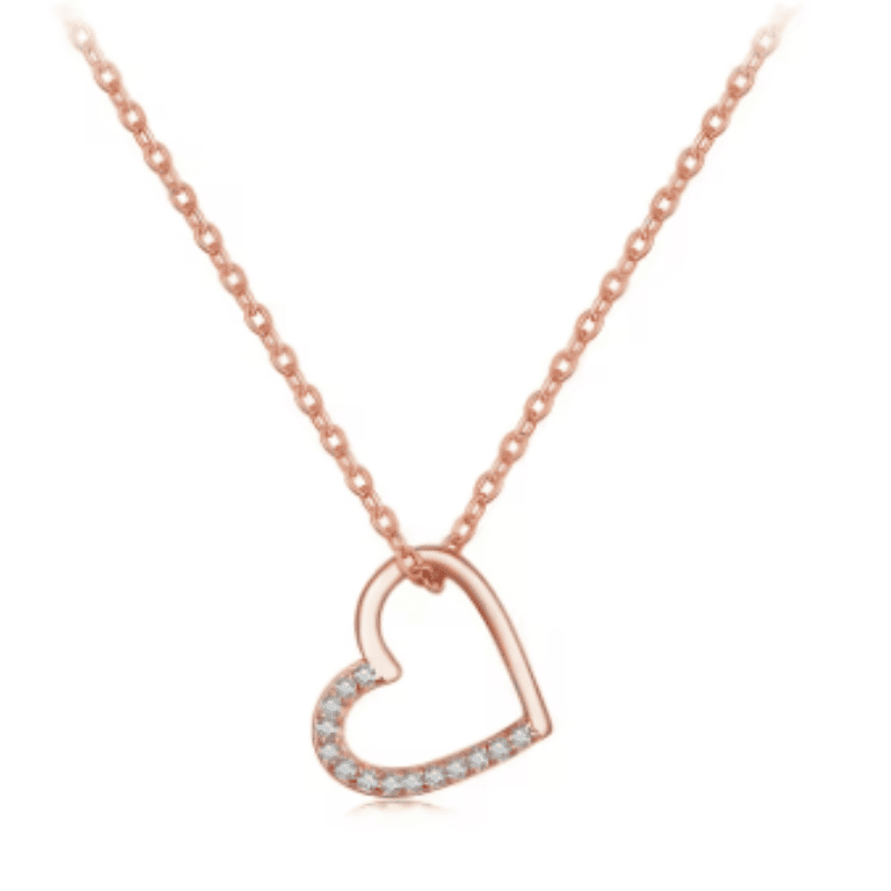 Sparkling Heart Necklace