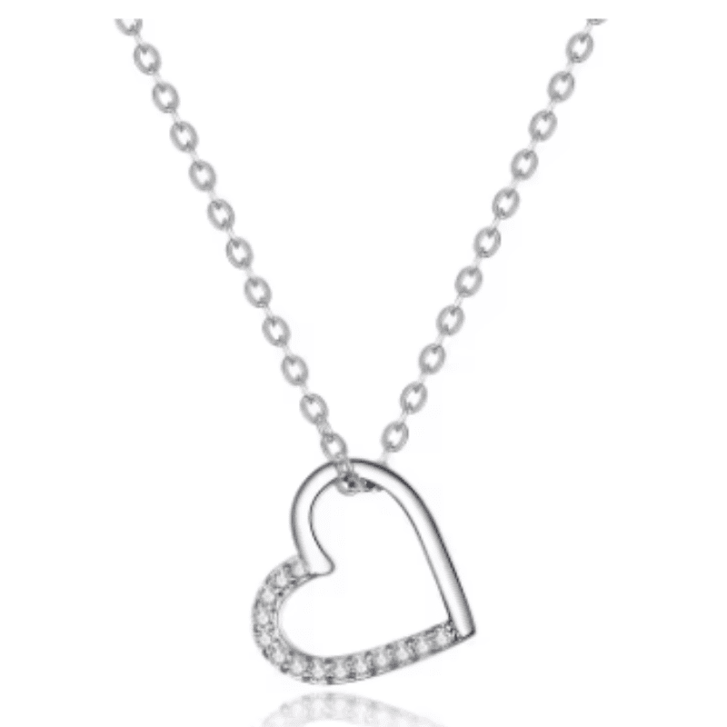 Sparkling Heart Necklace