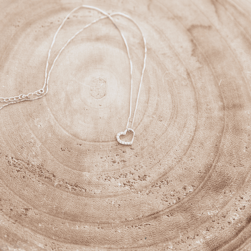 Sparkling Heart Necklace