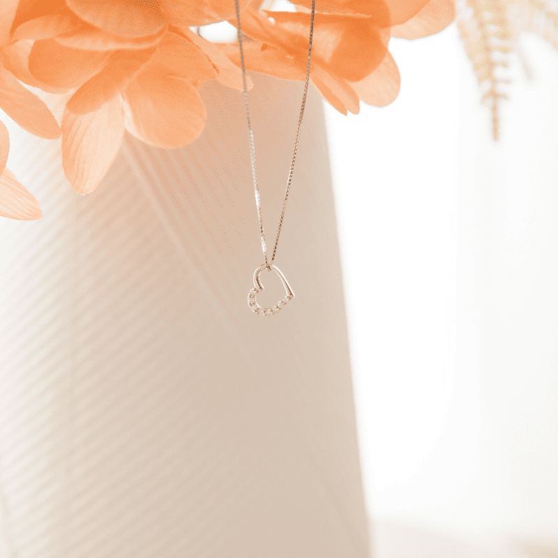 Sparkling Heart Necklace