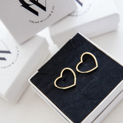 Heartful Hoops Earrings