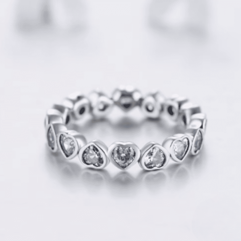 Eternal Love Hearts Ring