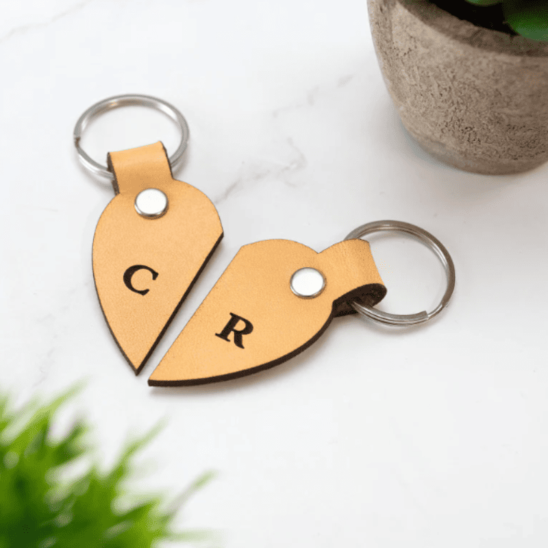 Connected Hearts Keychain