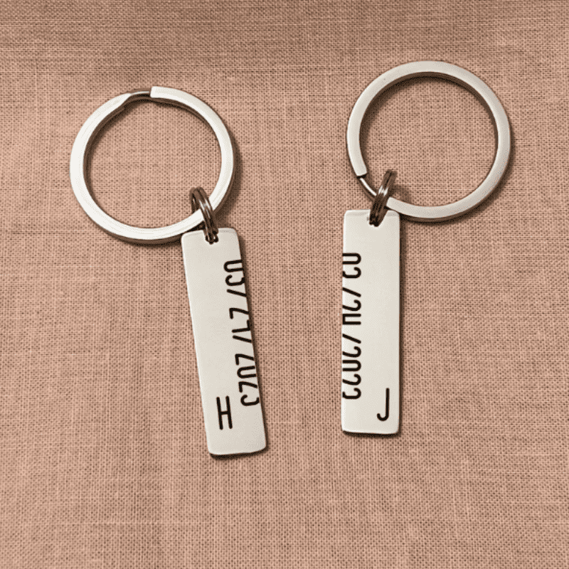 Encrypted Love Keychains