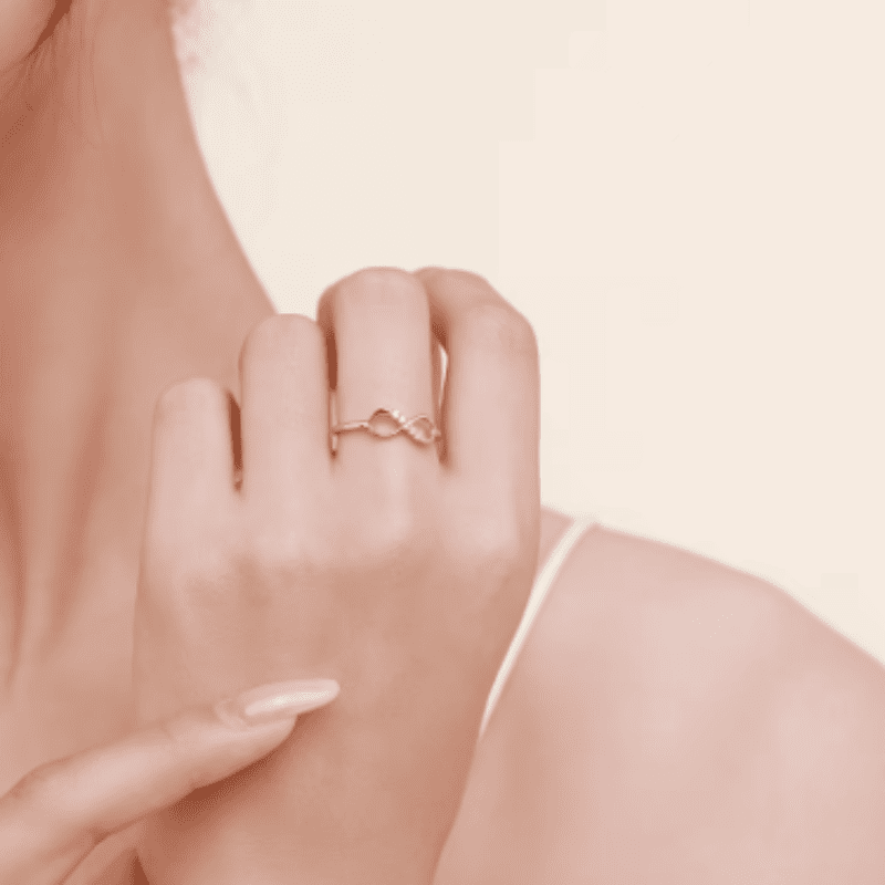 Eternal Bond Infinity Ring