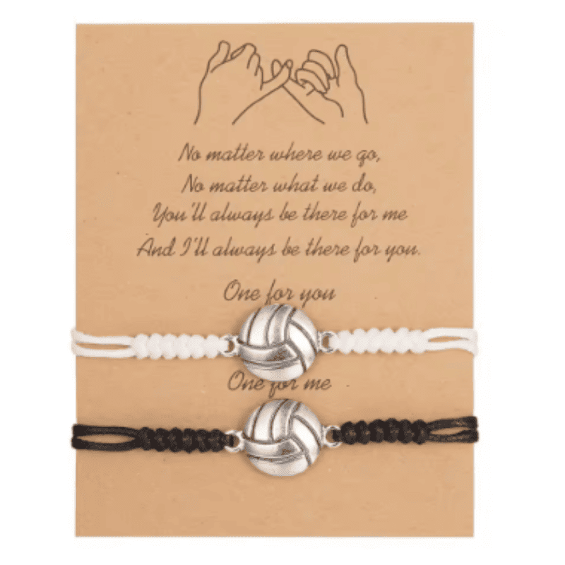 Forever Together Volleyball Bracelet Set