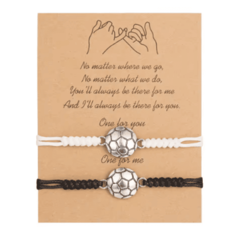 Forever United Soccer Bracelet Set