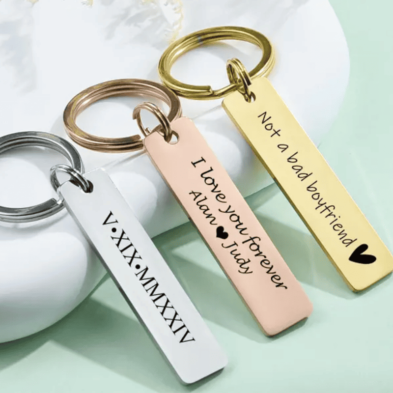 Heartfelt Tag Keychain