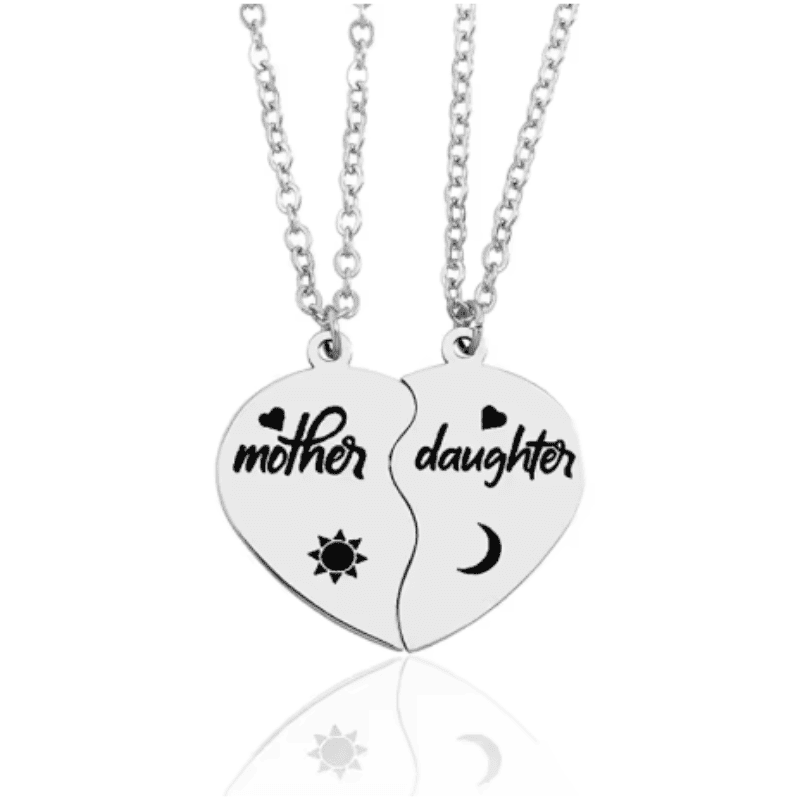 Held in Her Heart Necklace Set