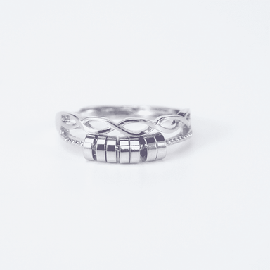 Infinity Anxiety Fidget Ring  Oscar Willow & Co