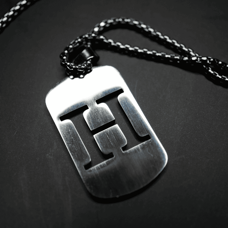 Initial Tag Necklace