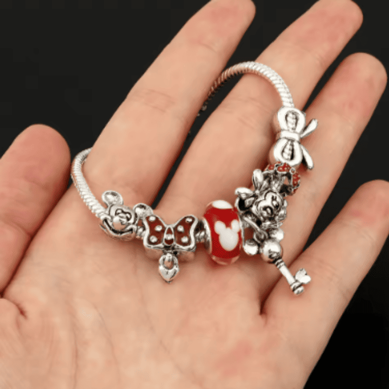 Mouse Magic Sweetheart Style Charm Bracelet