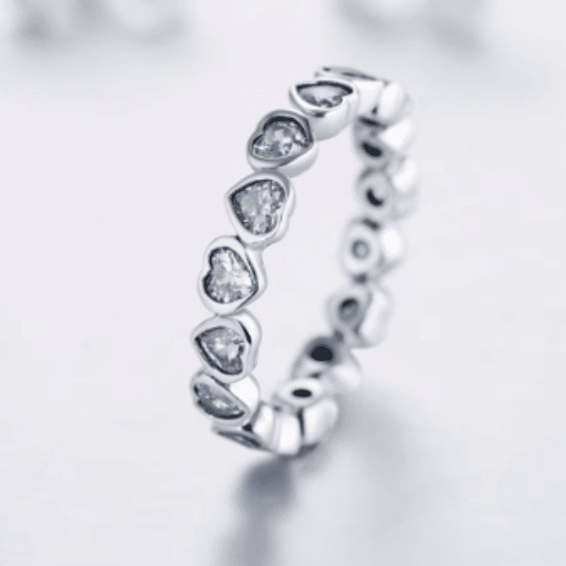 Eternal Love Hearts Ring