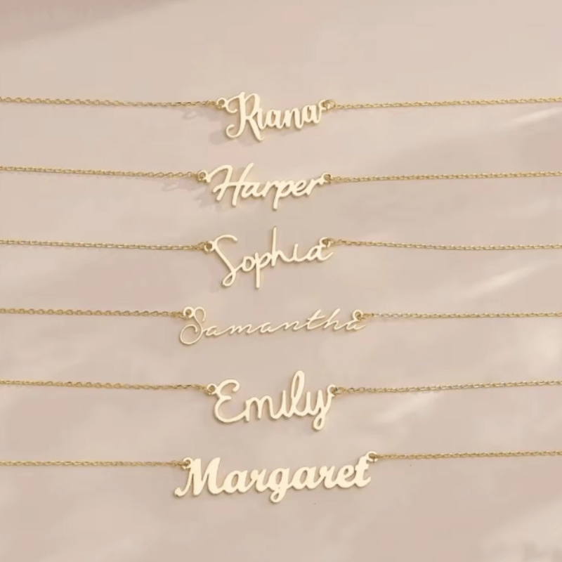 Name Necklace  Oscar Willow & Co