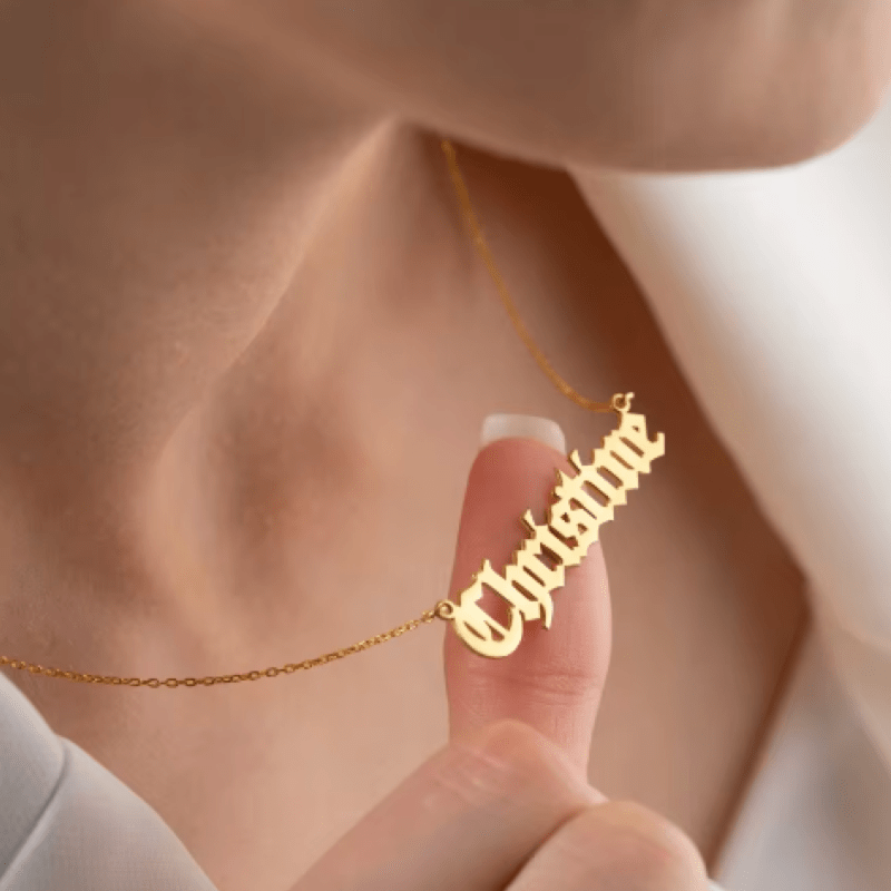 Name Necklace  Oscar Willow & Co
