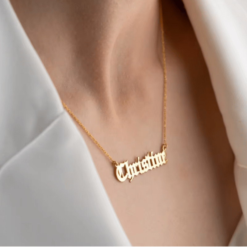 Name Necklace  Oscar Willow & Co
