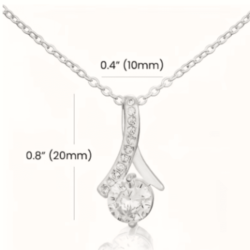 Ribbon of Love Necklace