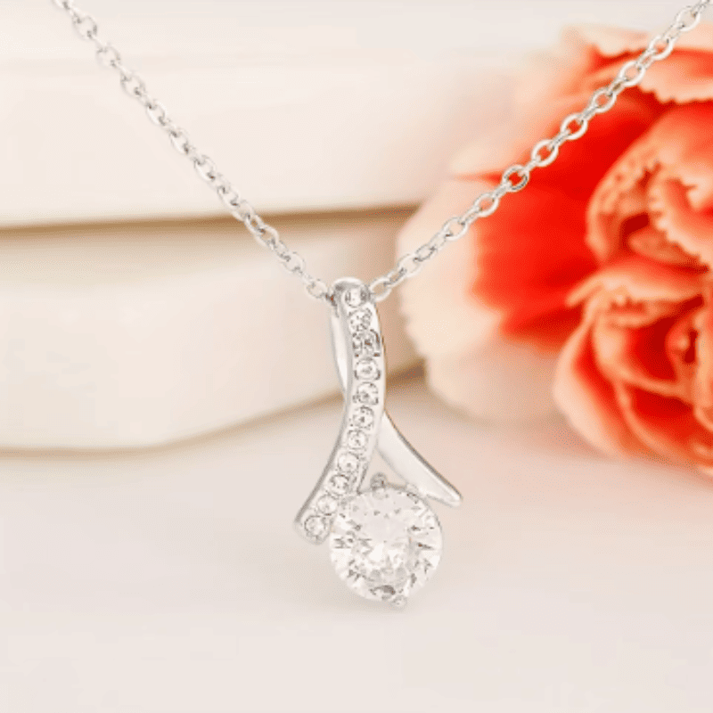 Ribbon of Love Necklace
