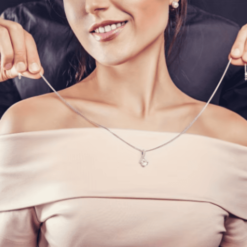 Ribbon of Love Necklace