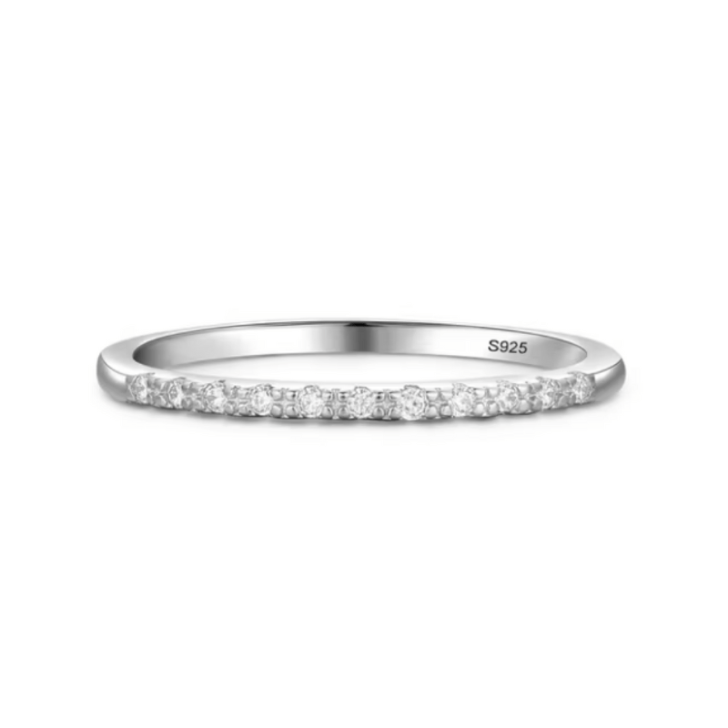 Sterling Silver Eternal Sparkle Ring  Oscar Willow & Co