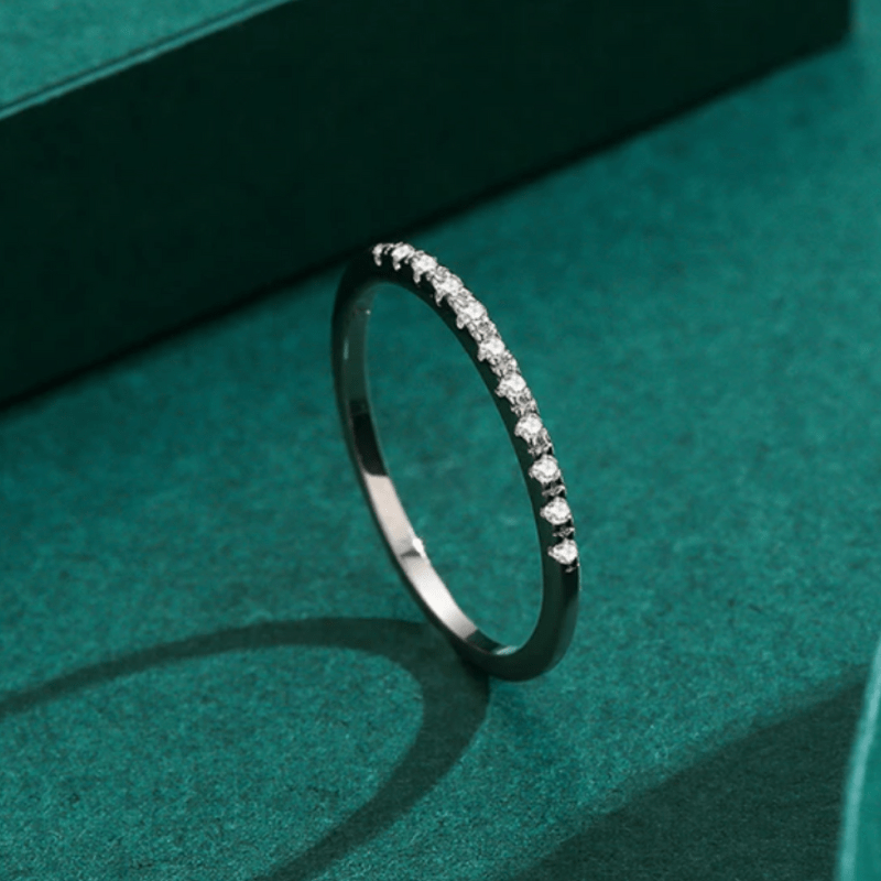 Sterling Silver Eternal Sparkle Ring  Oscar Willow & Co