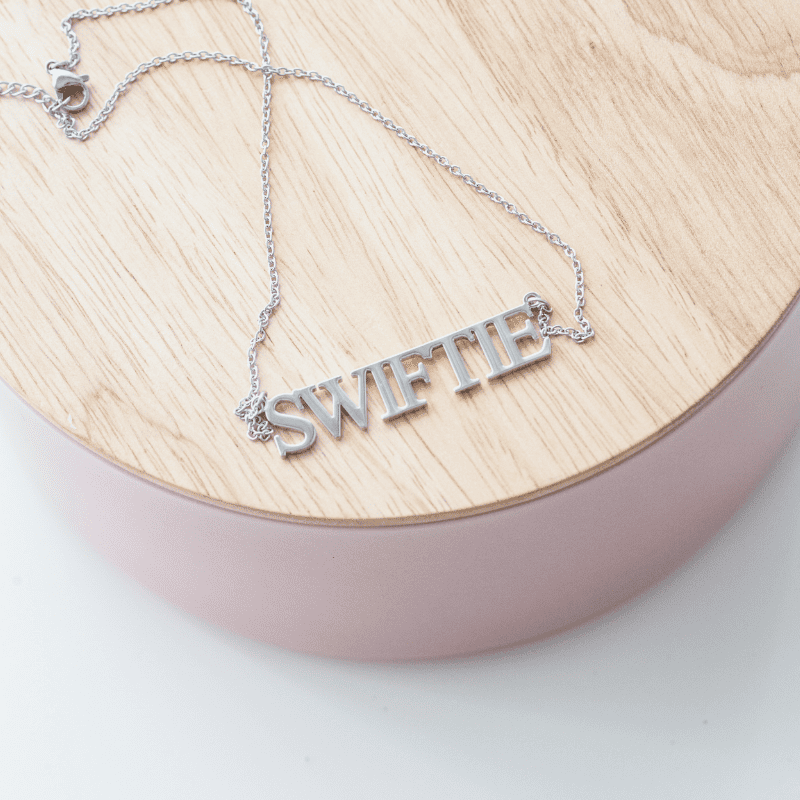 Taylor Swift inspired 'Swiftie' Necklace Oscar Willow & Co