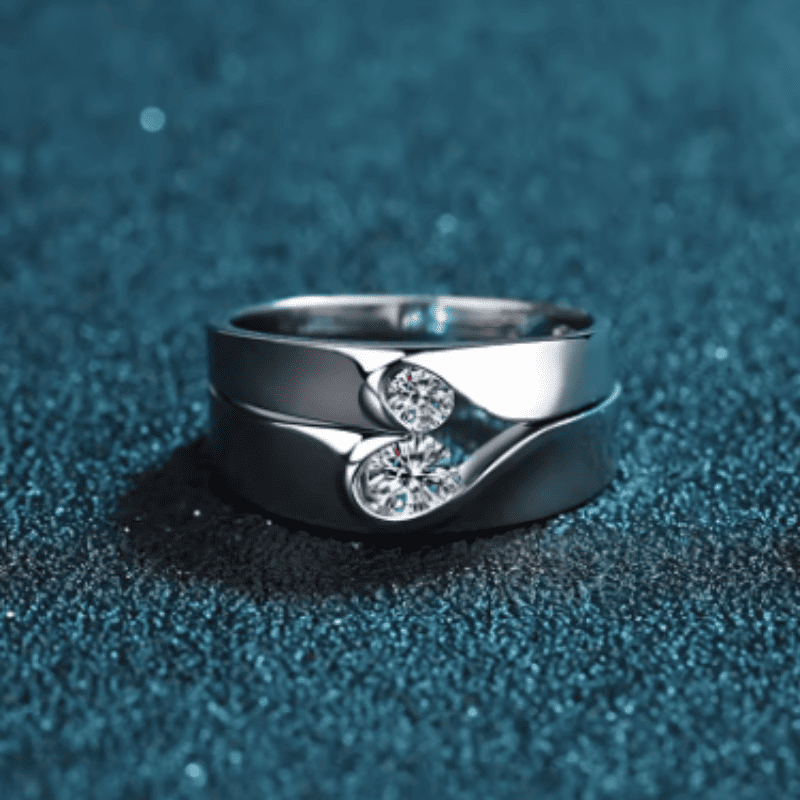 Unbreakable Bond Couple Rings