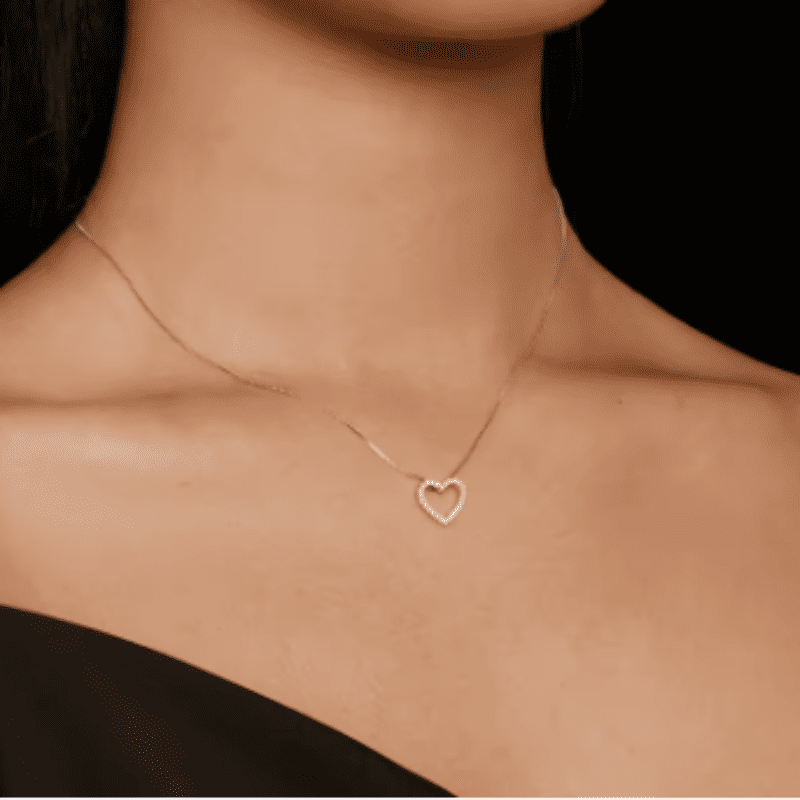 Eternal Elegance Heart Necklace