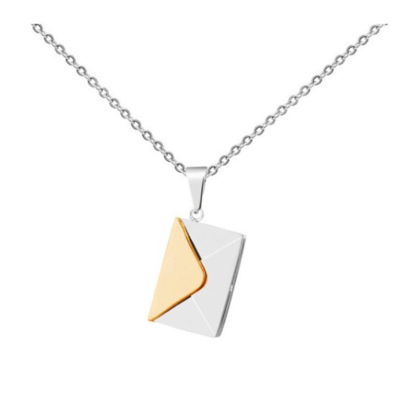 Love Letter Necklace  Oscar Willow & Co Gold  