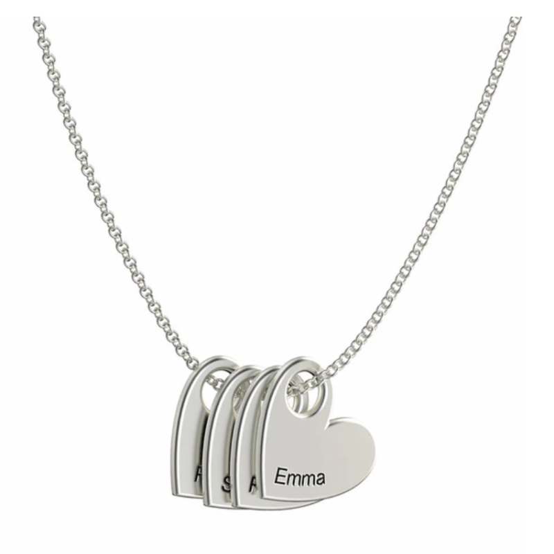 Forever in my heart Necklace  Oscar Willow & Co   