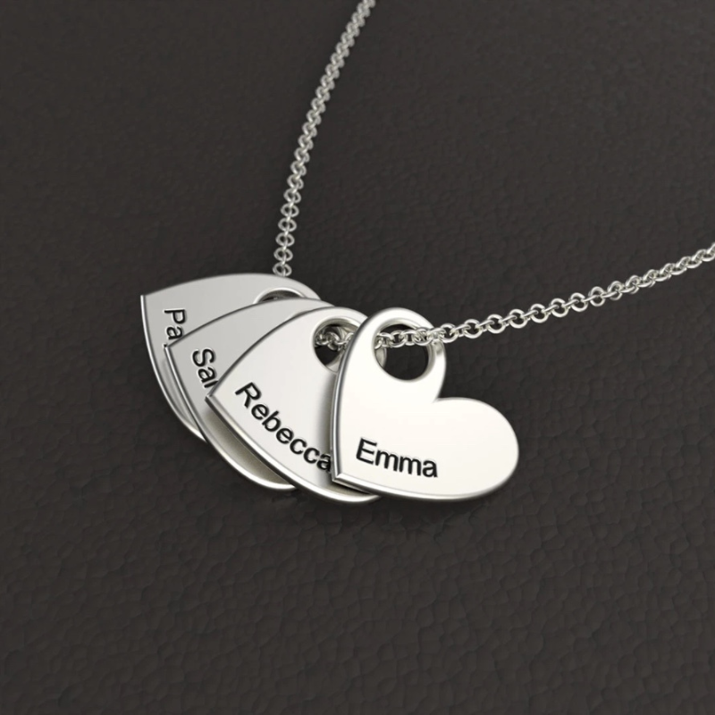 Forever in my heart Necklace  Oscar Willow & Co   