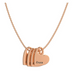 Forever in my heart Necklace  Oscar Willow & Co Rose Gold  