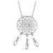 Dreamcatcher Necklace  Oscar Willow & Co Silver  