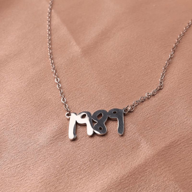 Taylor Swift inspired '1989' Necklace  Oscar Willow & Co   