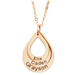 Tear Drop Layer Necklace  Oscar Willow & Co   