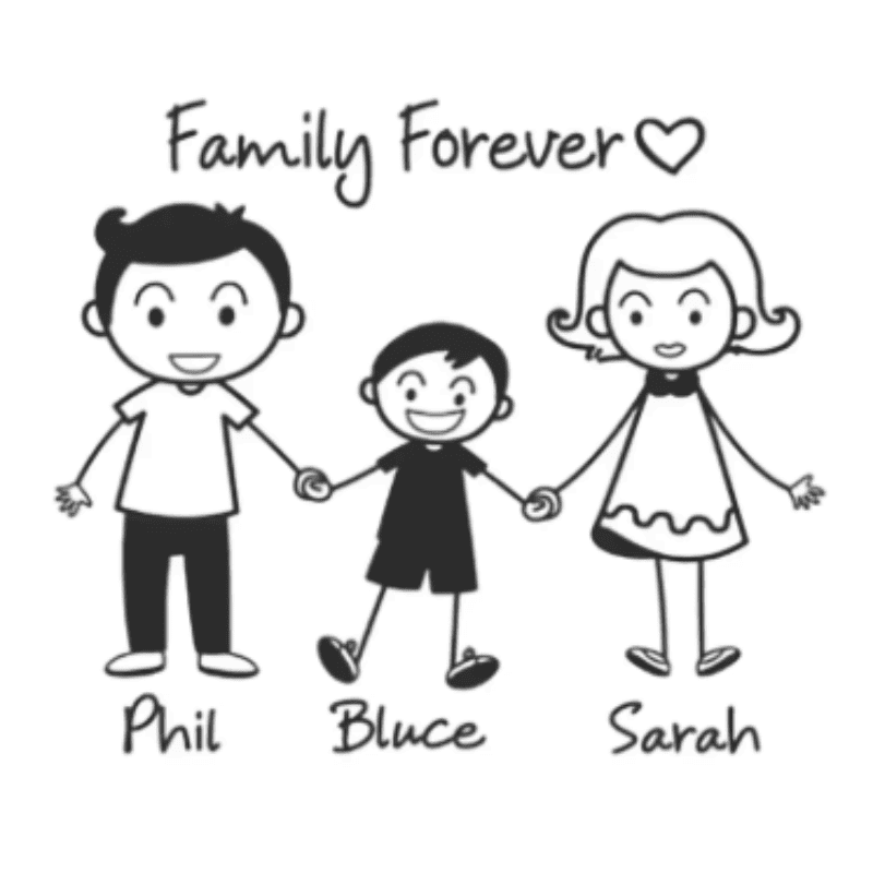 Family Bond Keychain