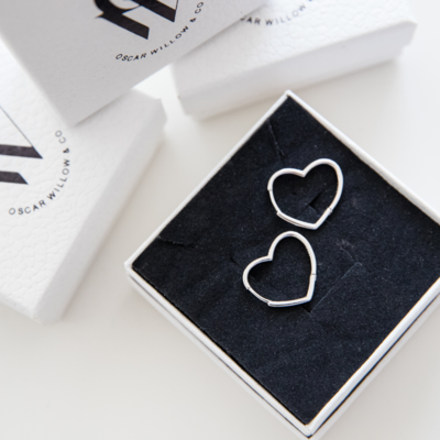 Heartful Hoops Earrings