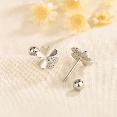 Lucky Charm Sparkle Stud Earrings  Oscar Willow & Co   