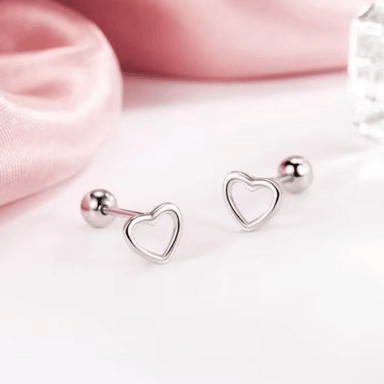 Open Heart Bliss Stud Earrings  Oscar Willow & Co   